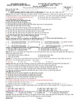 đề thi thử tốt nghiệp 12 THPT Lê Hồng Phong - Hưng nguyên NA