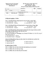 Đề thi thử HK 2 môn tin 6 (số 2)