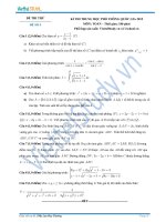 Đề thi thử số 5 môn toán kỳ thi Trung Học Phổ Thông quốc gia năm 2015