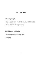 thảo luân quản  trị học VCU KHÁI NIỆM QUẢN TRỊ và các CHỨC NĂNG môi TRƯỜNG QUẢN TRỊ