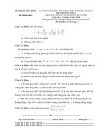 Đề thi Tuyển sinh vào 10 DTNT 2010 - 2011