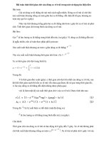 Bài toán tính thời gian chờ của dòng xe rẽ trái