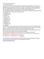 TÀI LIỆU ÔN TẬP TỐT NGHIỆP