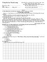 đề thi cuối năm lớp 2