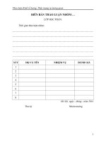 thảo luận kinh tế lương VCU đề tài phát hiện hiện tượng tự tương quan và nêu các biện pháp khắc phục (xây dựng mô hình hồi quy cổ điển thể hiện mối quan hệ giữa dân số