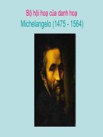 Tranh của danh hoạ Michelangelo