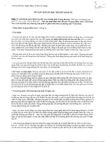 Ôn tập lịch sử học thuyết kinh tế Đại Học Ngân Hàng