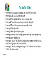 Bài Giảng An Toàn Điện