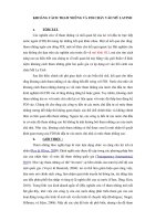 Tiểu luận Khoảng cách tham nhũng và FDI chay vào Mỹ Latinh