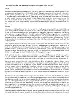 LỰA CHỌN CẤU TRÚC VỐN NHỮNG YẾU TỐ NÀO QUAN TRỌNG ĐÁNG TIN CẬY