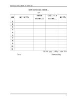 thảo luận quản trị nhân lực VCU đề tài liên hệ thực tiễn công tác tổ chức bộ máy quản trị nhân lực tại khách sạn metropole hà nội