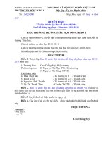 Quyết định thành lập ban tổ chức hội thi làm đồ dùng dạy học