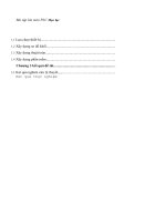 ứng dụng PLC S7 200 đo, điều khiển và cảnh báo nhiệt độ trong lò vói giải đo [0-1200 ]°c