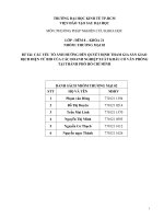 CÁC YẾU TỐ ẢNH HƯỞNG ĐẾN QUYẾT ĐỊNH THAM GIA SÀN GIAO DỊCH ĐIỆN TỬ B2B CỦA CÁC DOANH NGHIỆP XUẤT KHẨU CÓ VĂN PHÒNG TẠI THÀNH PHỐ HỒ CHÍ MÍNH