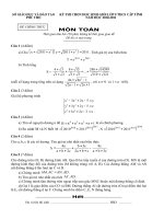 Đáp án HSG Toán 9 Phu tho 2010-2011