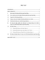 Tiểu luận Kỹ năng thu thập, nghiên cứu, đánh giá và sử dụng chứng cứ của luật sư trong vụ án bồi thường thiệt hại ngoài hợp đồng