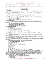 Giao Án TD 7 Chuẩn Kì I( Hạnh)