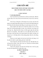 Chuyên đề tập đọc lớp 3