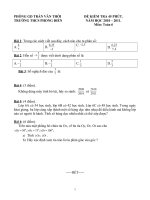 KT 45'' môn Toán 6 năm 2010-2011