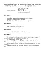 Đề thi HSG Toán 9 vòng Huyện năm học 2003-2004