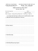 Phieu danh gia cong chuc CBGV HANG NAM