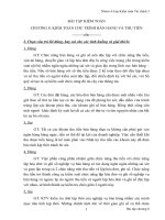 Bài tập chương 8 - môn kiểm toán