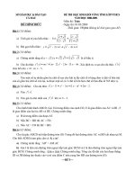 Đề thi HSG Toán 9 vòng Tỉnh năm học 2008-2009