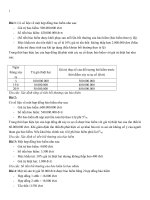 Tổng hợp hệt thống môn bảo hiểm theo chương