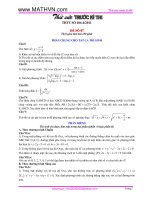 Đề thi thử số 7 - Báo Toán học Tuổi Trẻ