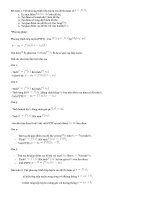 Phương pháp giải bài tập hàm số