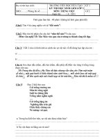 Đề thi HSG Tiếng Việt và Toán 3 2010-2011