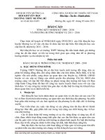 Báo cáo tổng kết và phương hướng nhiệm vụ