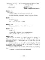 Đề thi HSG Toán 9 vòng Tỉnh năm học 1999-2000