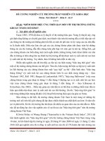 Tiểu luận phương pháp nghiên cứu khoa hoc Kiểm định hiệu ứng thời gian đối với thị trường chứng khoán TP.HCM