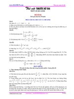 Đề thi thử số 4 - Báo Toán học Tuổi Trẻ
