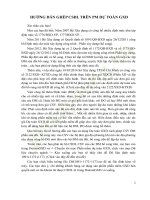 Hướng dẫn ghép cơ sở dữ liệu trên phần mềm dự toán