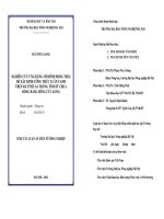 tóm tắt luận án tiến sĩ  Nghiên cứu ứng dụng mô hình động thái để xác định công thức luân canh trên đất phù sa trung tính ít chua đồng bằng sông Cửu Long