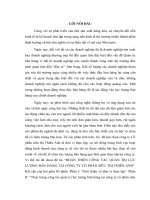 luận văn quản trị nhân lực HOàn thiện công tác quản trị lực lượng bán hàng tại công ty cổ phần siêu thị THIÊN ANH