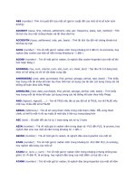 Tổng hợp các hàm trong excel