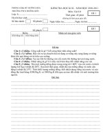 Đề học kì 2 theo ma trận mới 2 mã đề