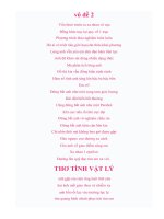 Đề kiểm tra học kỳ II môn Lý 8  có ma trậncuc hay