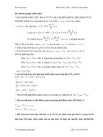 phuong phap giai nhanh mon hoa