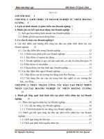 luận văn quản trị  nhân lực Giải pháp hoàn thiện công tác đào tạo phát triển nhân lực tại Doanh nghiệp tư nhân Hoàng Cương