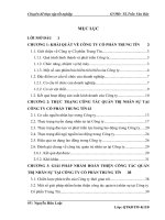 luận văn quản trị  nhân lực Giải pháp nhằm hoàn thiện công tác quản lý nhân sự tại Công ty Cổ phần Trung Tín
