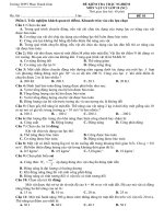 Kiểm tra 1 tiết chuong 4