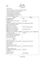 GIÁO ÁN BỒI DƯỠNG TIẾNG VIỆT LỚP 1