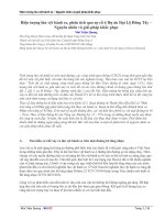 Mai triệu quang   bài viết về hiện tượng lún vệt bánh xe và giải pháp đề xuất