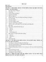 Đồ án môn học Thiết kế phần trang bị điện cho băng tải 3 phân đoạn