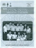 Khám phá các nhân tố ảnh hưởng đến sự hài lòng của du khách du lịch tại làng mộc kim bồng   hội an