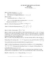 KỲ THI THỬ THPT QUỐC GIA NĂM 2015 môn toán